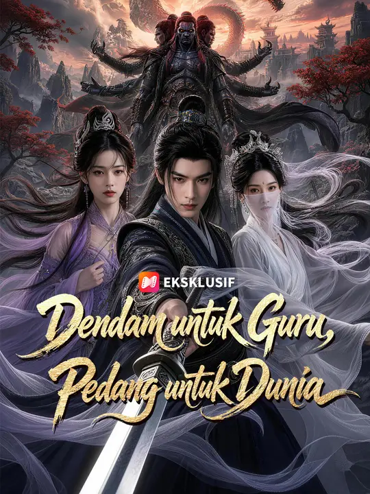 Poster Dendam untuk Guru, Pedang untuk Dunia