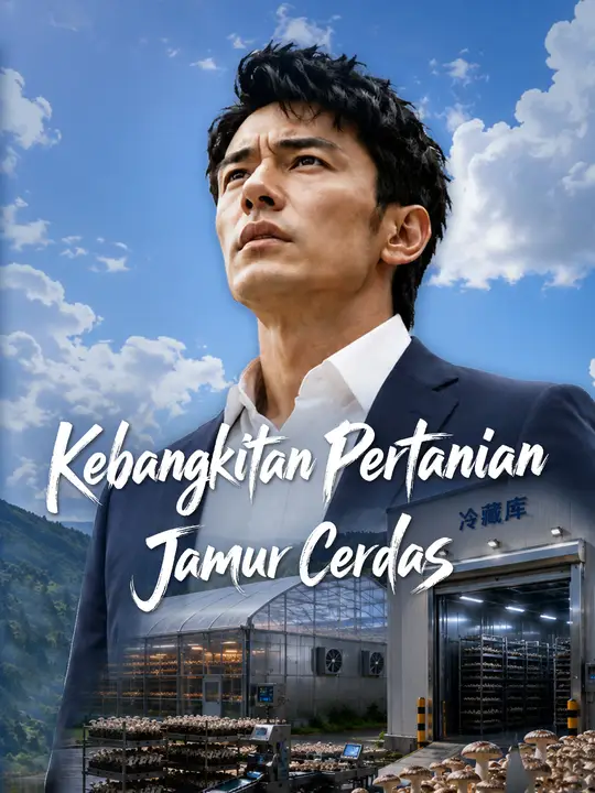 Poster Kebangkitan Pertanian Jamur Cerdas