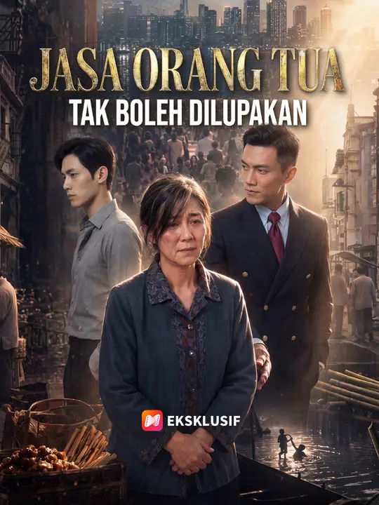 Poster Jasa Orang Tua Tak Boleh Dilupakan