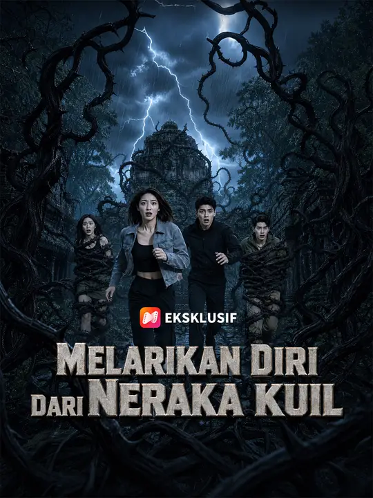 Poster Melarikan Diri dari Neraka Kuil