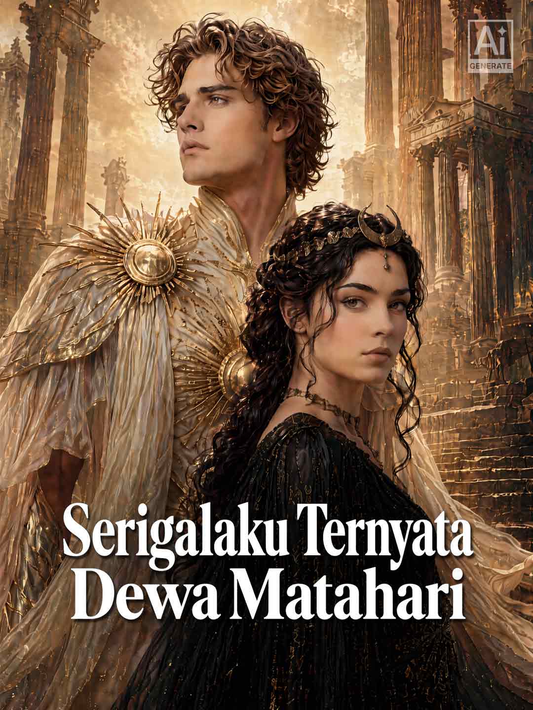 Poster Serigalaku Ternyata Dewa Matahari
