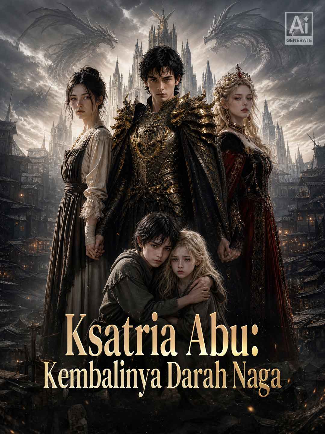 Poster Ksatria Abu: Kembalinya Darah Naga
