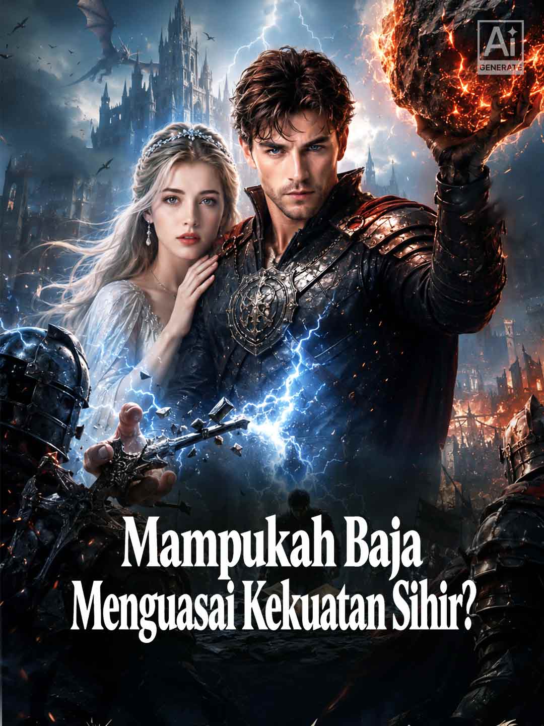 Poster Mampukah Baja Menguasai Kekuatan Sihir?