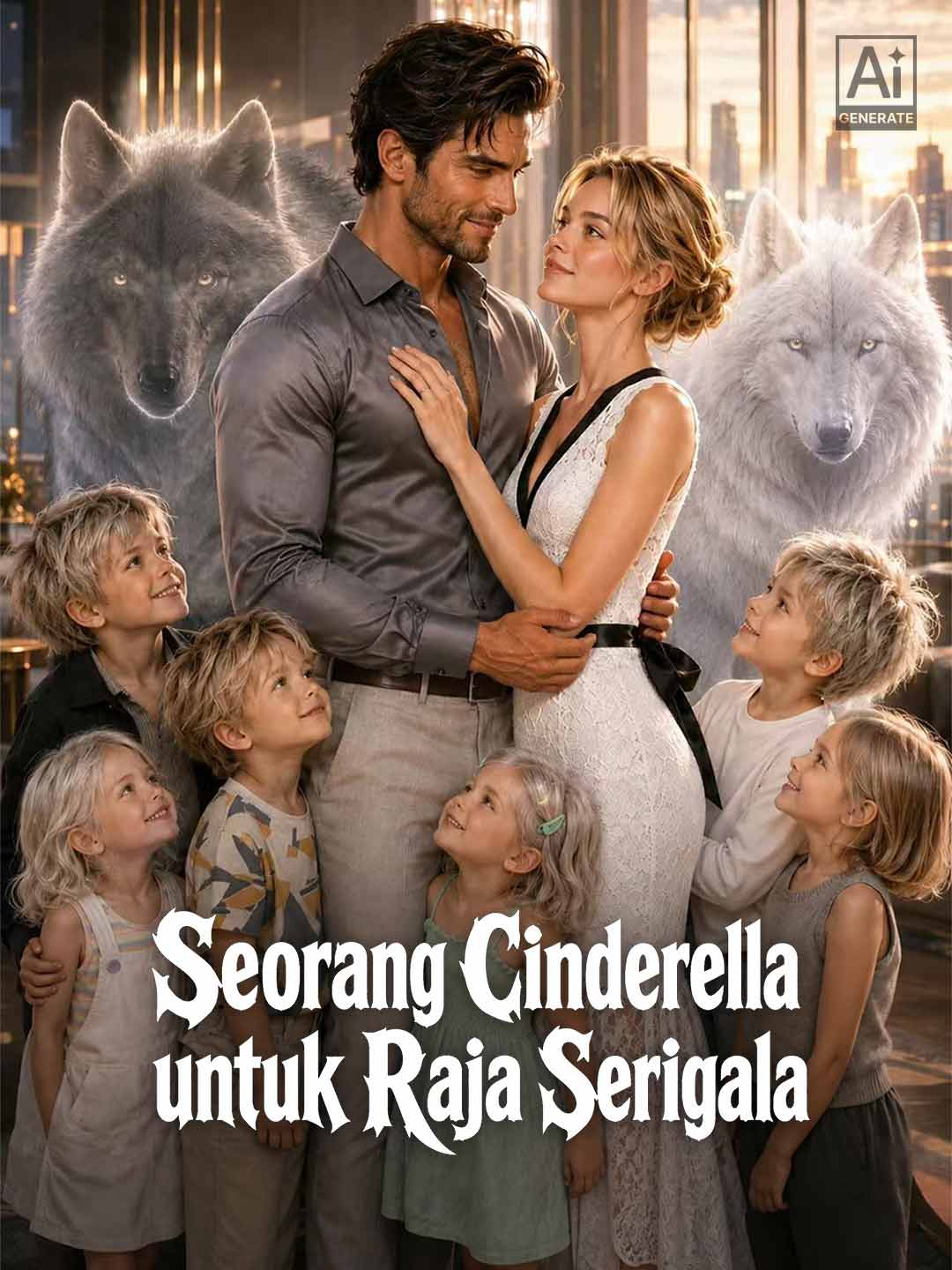 Poster Seorang Cinderella untuk Raja Serigala