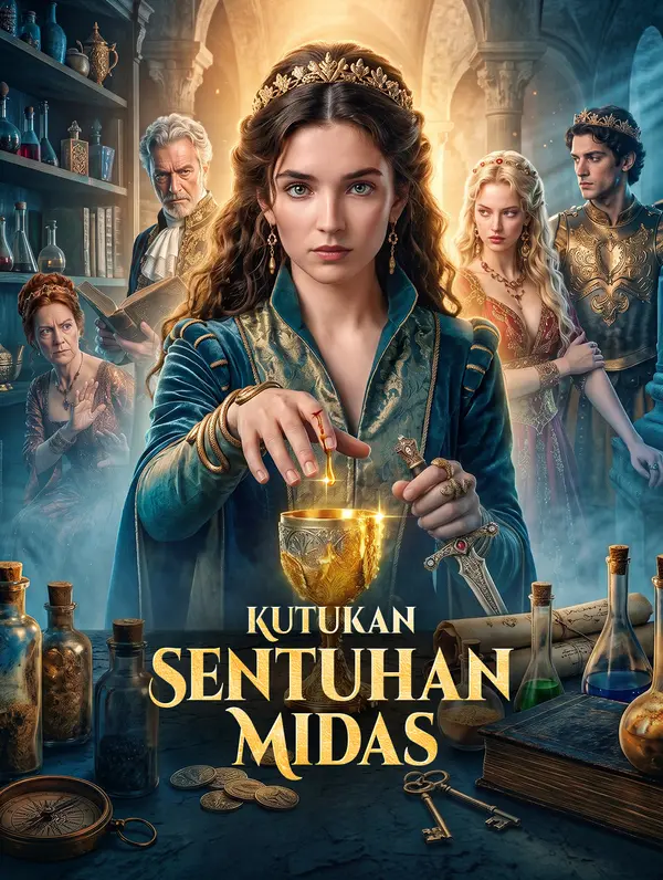 Poster Kutukan Sentuhan Midas