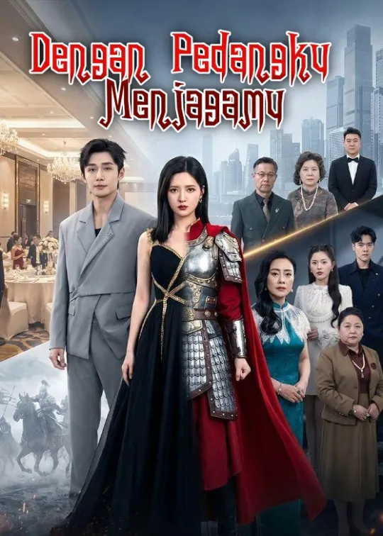 Poster Dengan Pedangku Menjagamu